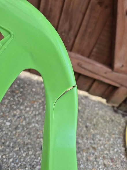 Photo of free Kids garden chair for repair (BH9 Muscliff)