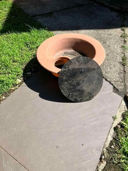 Photo of free rain barrel/cistern 65gal plastic (Newton Center) #2