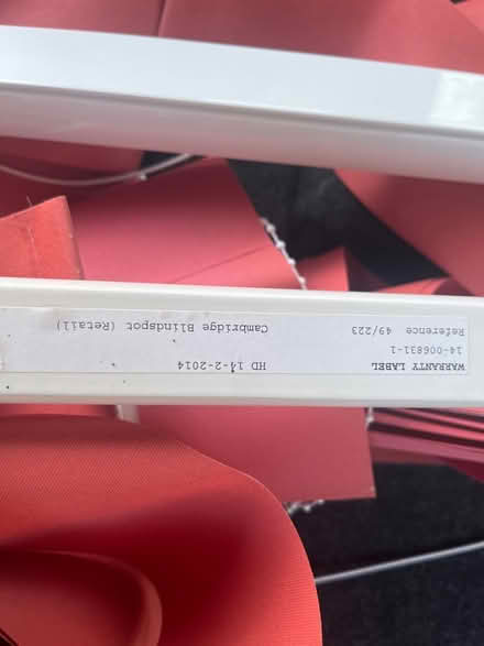 Photo of free Vertical blinds set (of 3) (CB23) #1