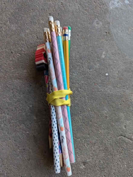 Photo of free Pencils with fun patterns (Davis Square Somerville) #1
