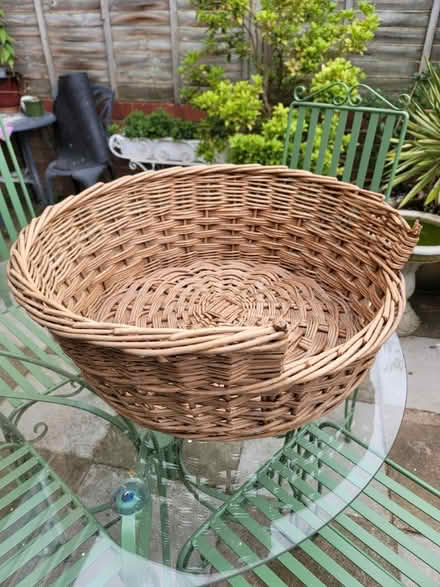 Photo of free Wicker Dog Basket (GL1) #1