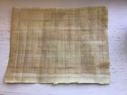Photo of free Sheet of Papyrus paper from Egypt (Above downtown) #1
