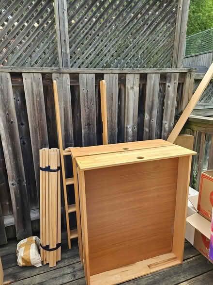Photo of free Bunk beds parts (Leslieville) #1