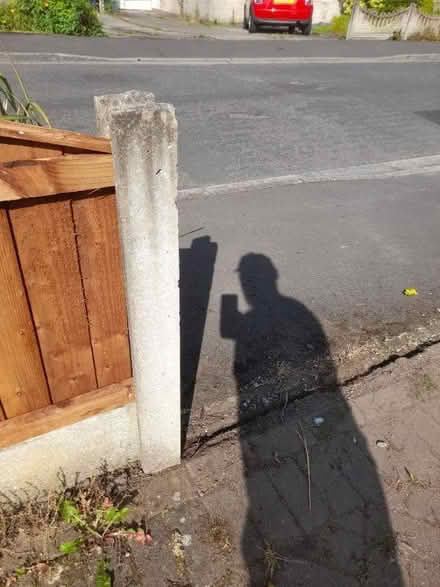 Photo of free Concrete post 139cm just over 4 1/2 foot (Penwortham Lane PR1) #2