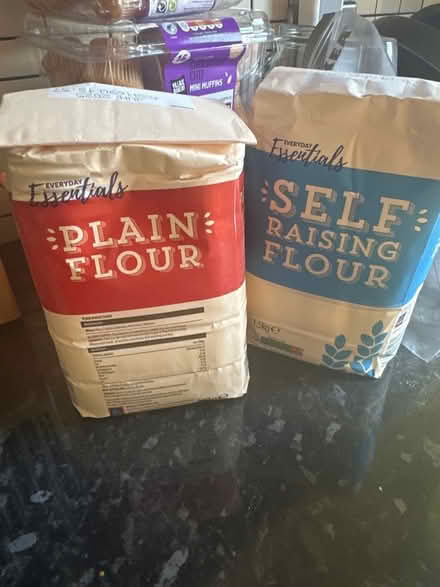 Photo of free Two bags of flour new (IG3 ilford) #1