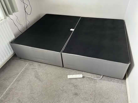 Photo of free Divan double bed base only (Whitley Bay NE25) #1