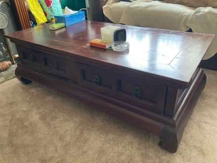 Photo of free Coffee table (Burscough L40) #1