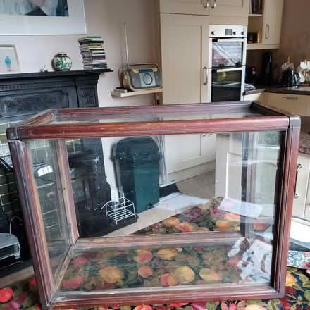 Photo of free Glass display cabinet (SK4 Heaton Moor Stockport) #1