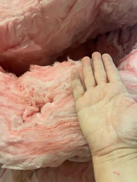 Photo of free Bagged Pink Insulation (dry!) (Danbury Forest) #2