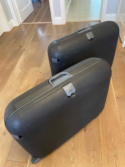 Photo of free Pair of large hard-bodied suitcases (Little Chalfont HP6) #1