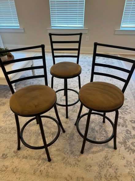 Photo of free 3 counter height stools (North Raleigh) #1