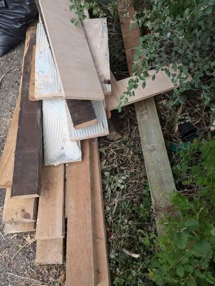 Photo of free Assorted used wood joists and plywood (Headington OX3) #2
