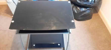 Photo of free Computer table (glass) (Abraham Heights LA1) #1