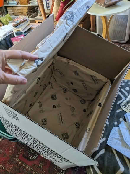 Photo of free Padded box (Berkeley) #1