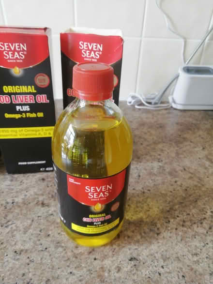 Photo of free 3 Bottles of cod liver oil (Glenfield LE3) #1