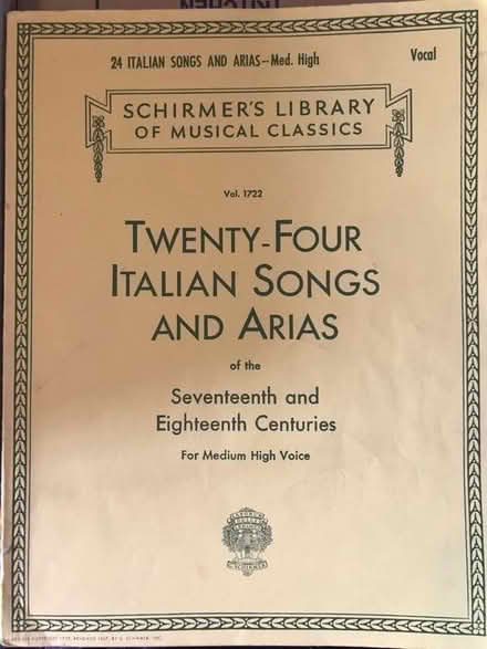 Photo of free Three soprano/mezzo-soprano song books (CT14) #1