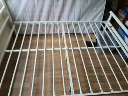 Photo of free Double bed frame (Batchwood/ New Greens AL3) #3