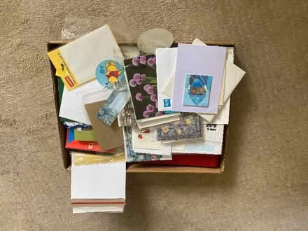 Photo of free Three boxes of various stationary items (Scotton HG5) #1