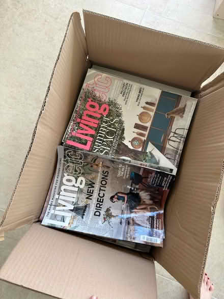 Photo of free Boxes of homes magazines (IP13) #2