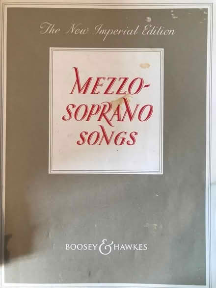 Photo of free Three soprano/mezzo-soprano song books (CT14) #2