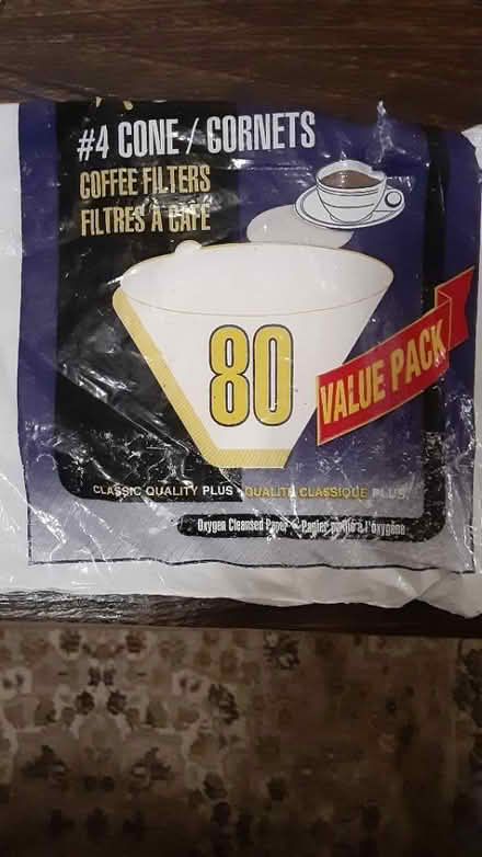 Photo of free Cone coffee filters (Southdown and Truscott)