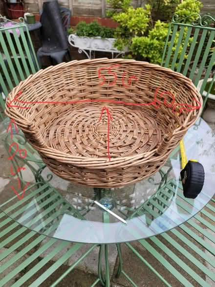 Photo of free Wicker Dog Basket (GL1) #2