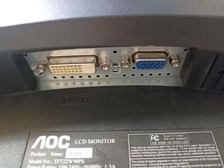Photo of free AOC Computer monitor 21.5" (Bramerton NR14) #2