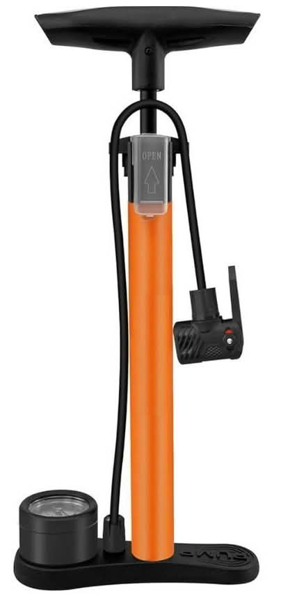 Photo of Foot/floor pump for bicycle tyres (Caversham RG4) #1