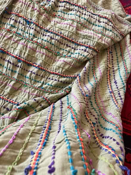 Photo of free Large 100% cotton Indian throw (Hove and portslade) #1