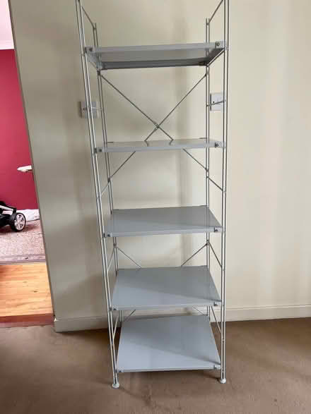 Photo of free Metal shelving unit (Dun Laoghaire) #1