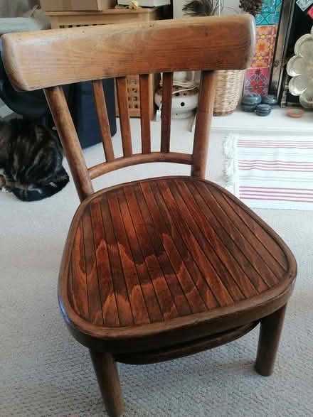 Photo of free Child's wooden chair (Winlaton Mill NE21) #1