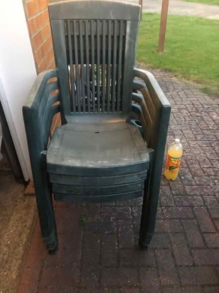 Photo of free Plastic Garden Chairs (North Bretton) #1