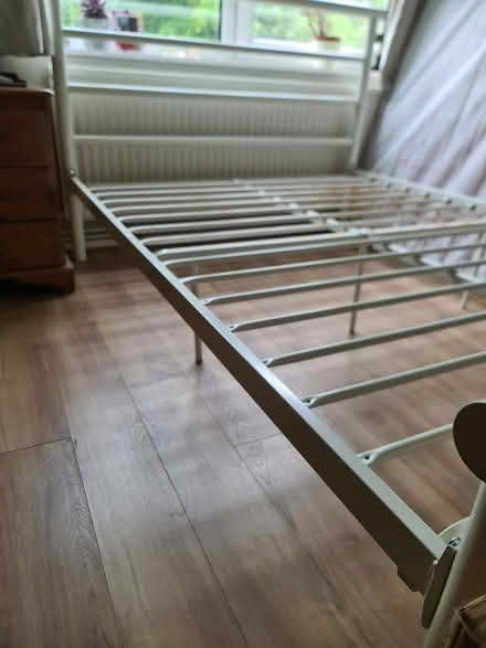 Photo of free Double bed frame (Batchwood/ New Greens AL3) #2