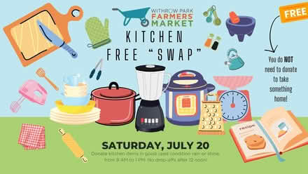 Photo of free Kitchen "Swap" - July 20 (Withrow Park) #1