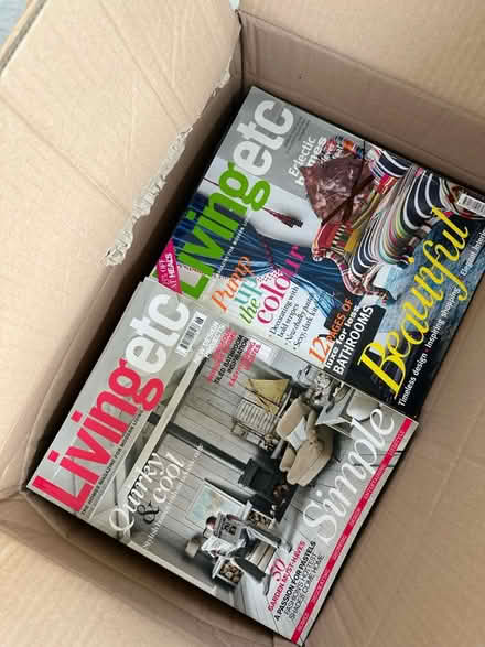 Photo of free Boxes of homes magazines (IP13) #1