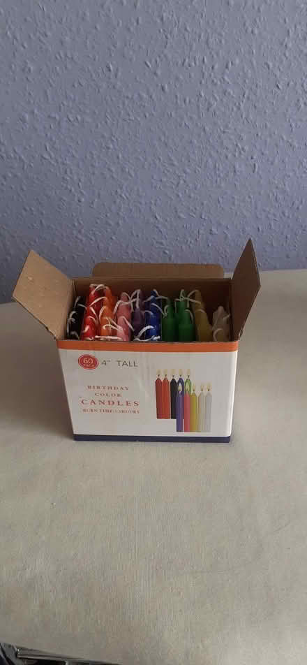 Photo of free Part box of small candles (Sunny Hill DE23) #1