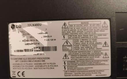 Photo of free Lg TV 32in (Sheffield) #3