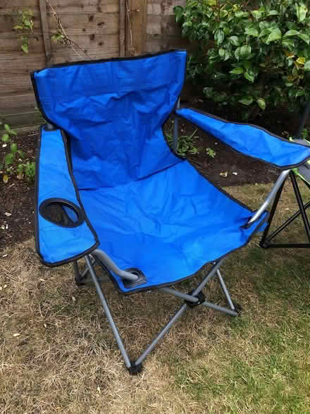 Photo of free Blue camping chair (Chalk Farm NW1) #1