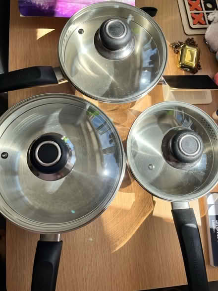 Photo of free Stainless Steel Saucepan Set (RG1) #1