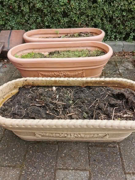 Photo of free 3 large plastic troughs (M35 Failsworth, Manchester) #1
