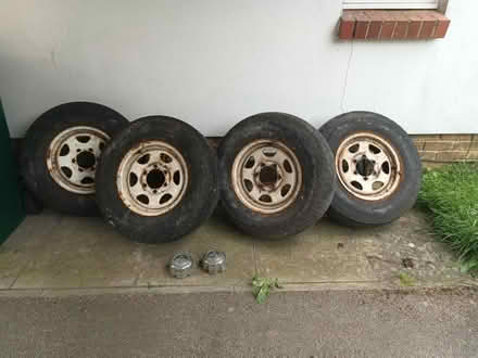 Photo of free Off road wheels (Maidenbower, Crawley) #1