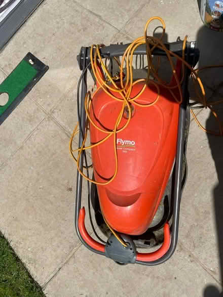 Photo of free Flymo lawnmower (Axminster flax meadow) #1