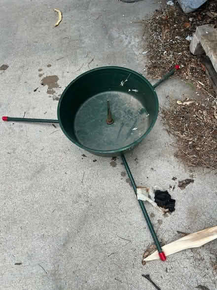 Photo of free Christmas tree stand (Campbell and Grant) #1