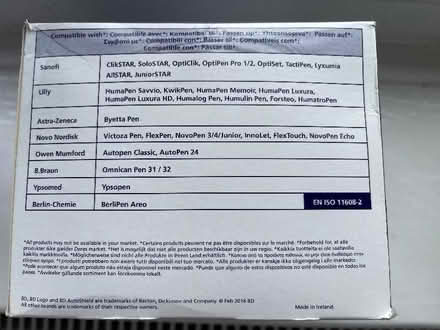 Photo of free BD Autoshield Duo 100x 5mm Safety Pen Needles (Stanycliffe M24) #2