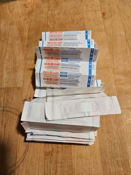 Photo of free Small bandaids (Roncesvalles)