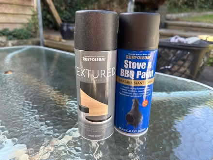 Photo of free Black spray paint (RH16) #1