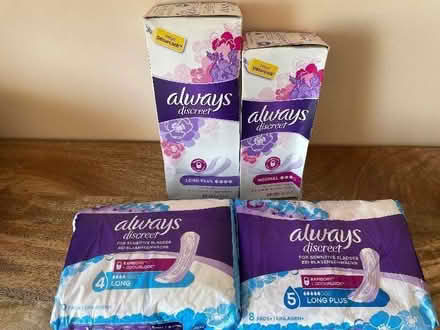 Photo of free Always discreet pads and liners (CO13) #1