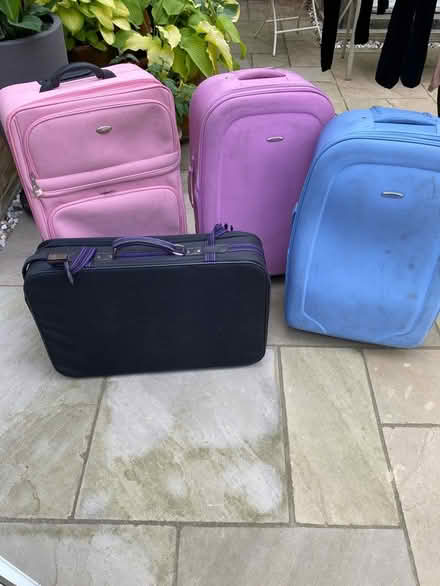 Photo of free Suit cases x4 (Aldershot) #1