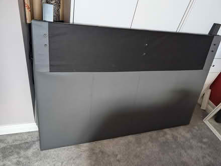 Photo of free Faux leather bed (Stewartby) #2