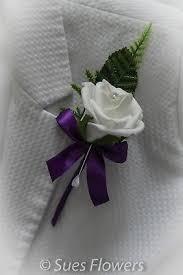 Photo of Cadbury's purple/dark purple Bouquet/button holes (Market Drayton TF9) #4